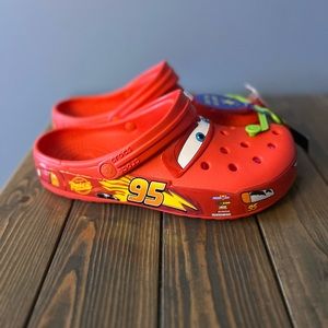 Lightening Mcqueen Crocs brand new with tags.